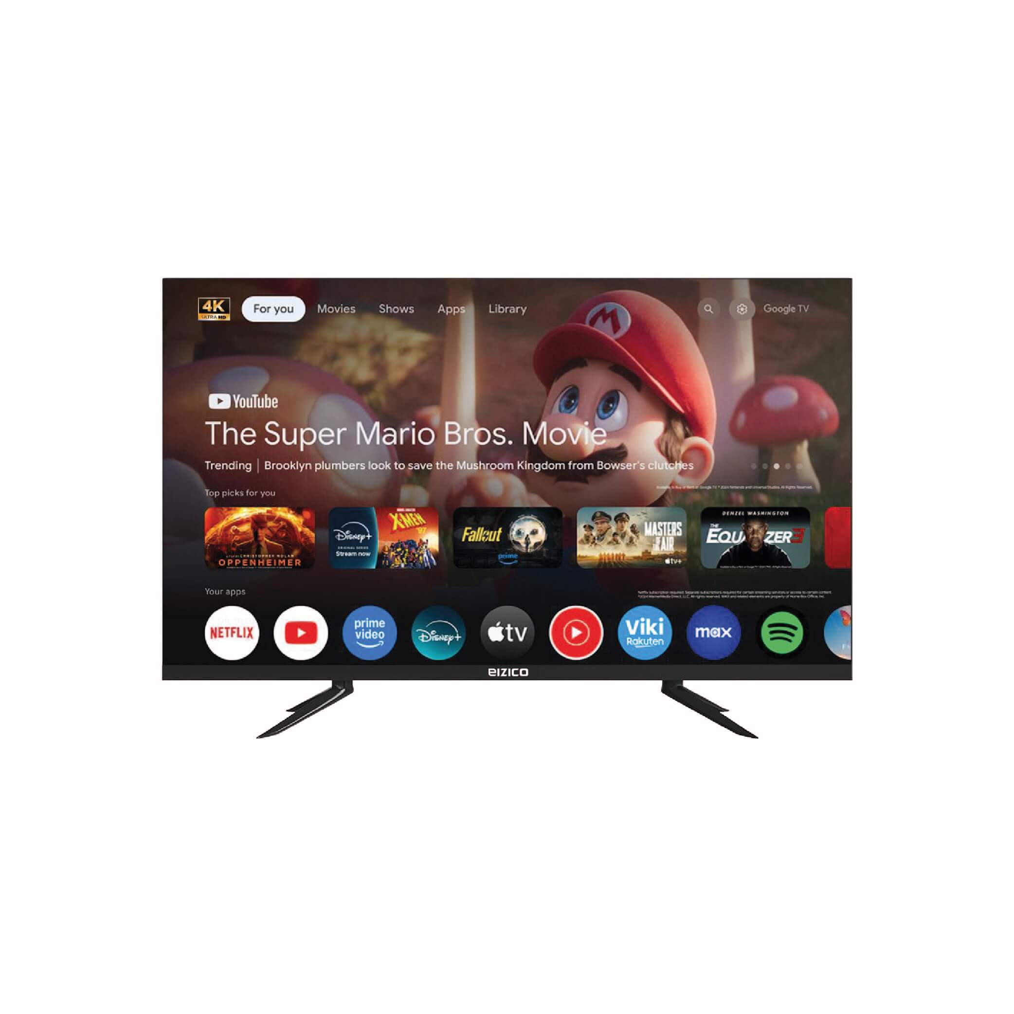 Eizico 43 Inch Smart Frameless Led Tv (Model: EL-43SFL26)